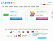 Tablet Screenshot of printjelint.nl